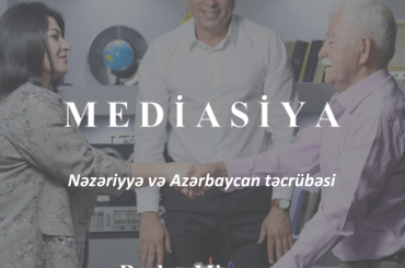 Kitab: Mediasiya - Nəzəriyyə və Azərbaycan təcrübəsi